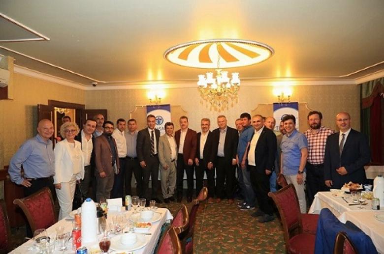 TÜMSAD, Gaziosmanpaşa Belediye Başkanı  Gaziosmanpaşa Kaymakamı ve SGK İstanbul Cibali Merkez Müdürü  ile İftar yemeğinde buluştu.  