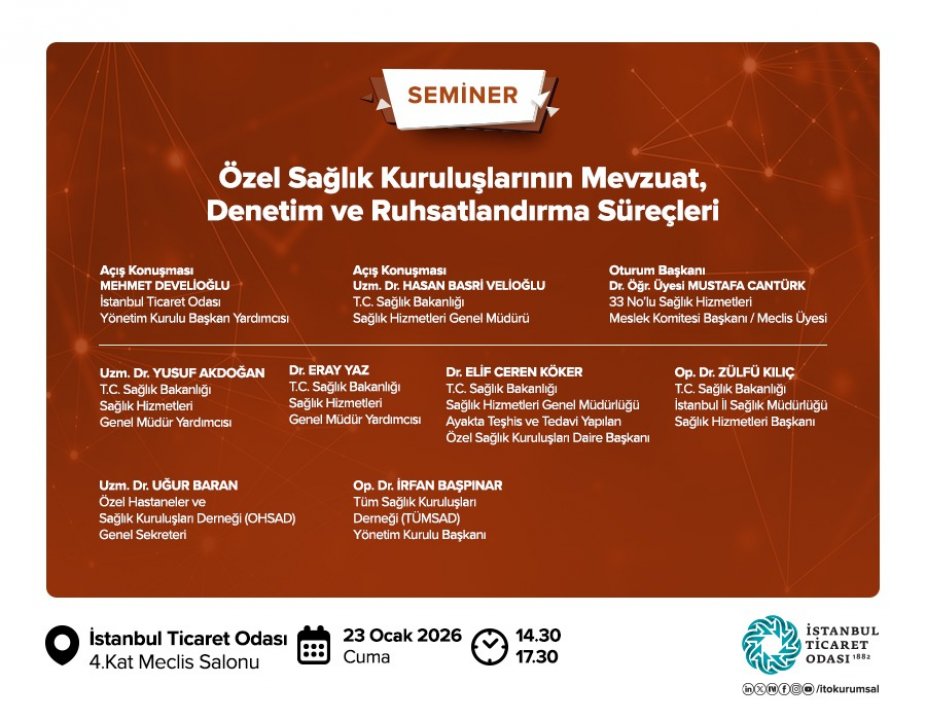 17/01/2026 SGK tarafından değişiklik işlenmiş GÜNCEL SUT ve EKLER'i yayımlandı.